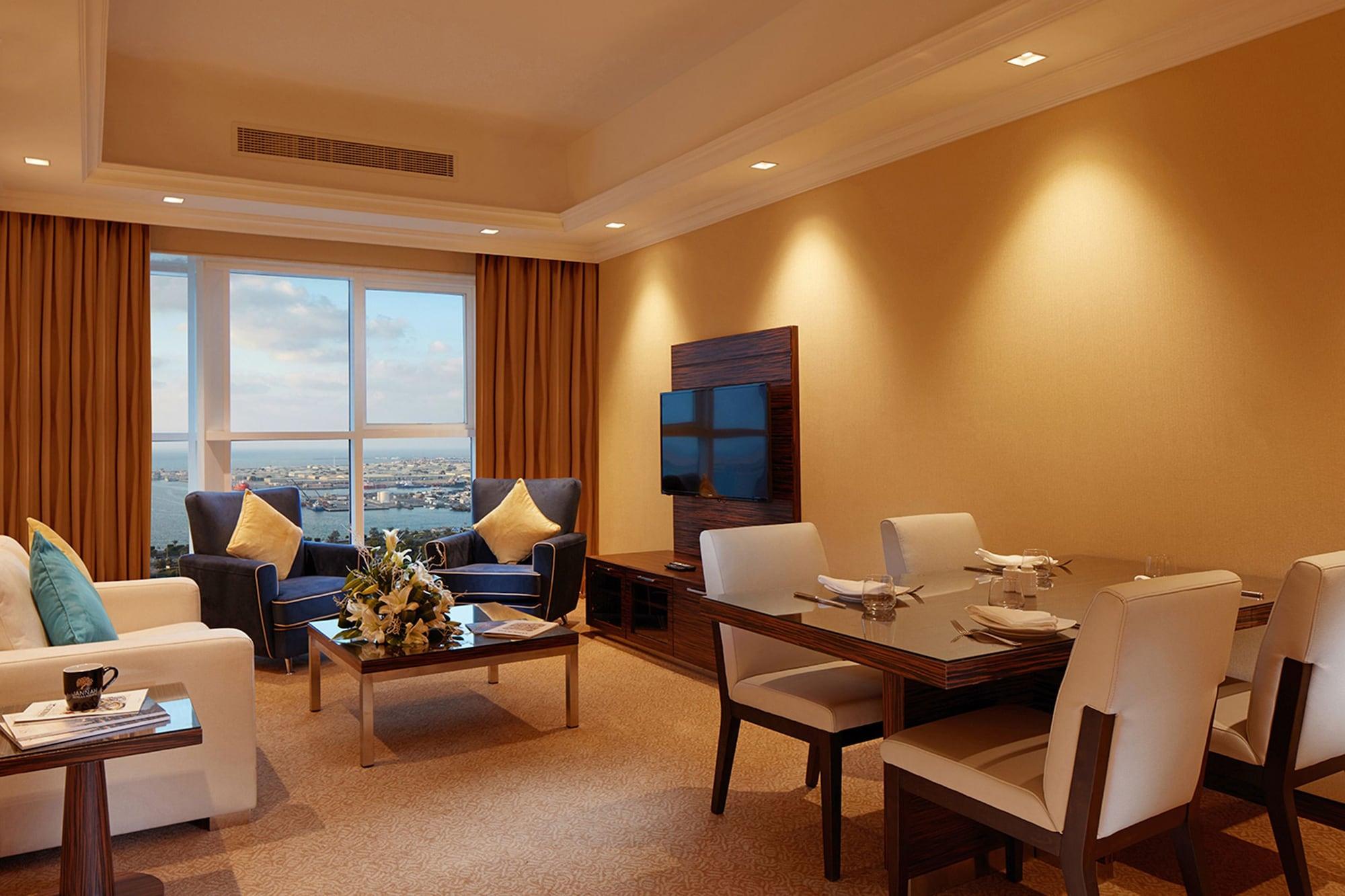 Hotel Jannah Burj Al Sarab Abu Dhabi Esterno foto A suite at the hotel