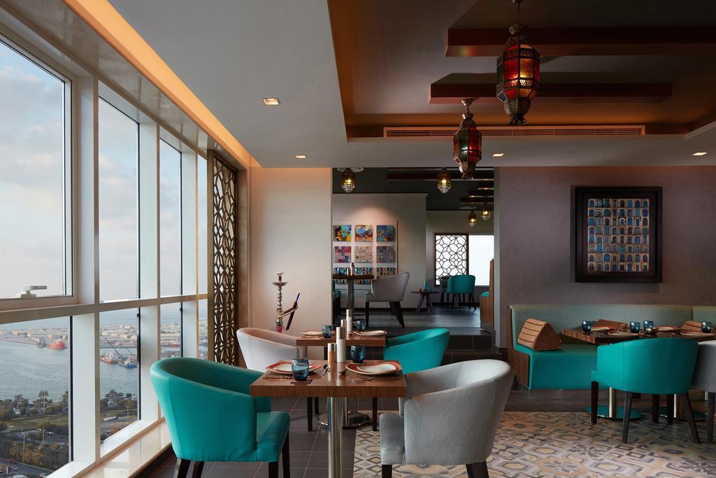 Hotel Jannah Burj Al Sarab Abu Dhabi Esterno foto The Lounge at the 360°