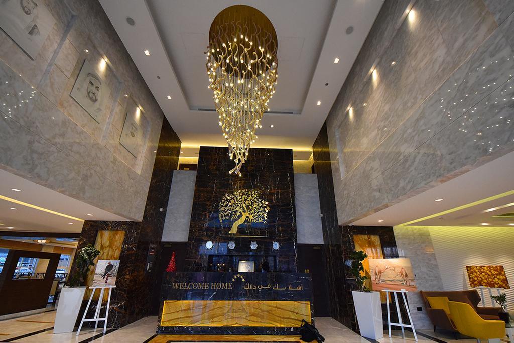 Hotel Jannah Burj Al Sarab Abu Dhabi Esterno foto Lobby