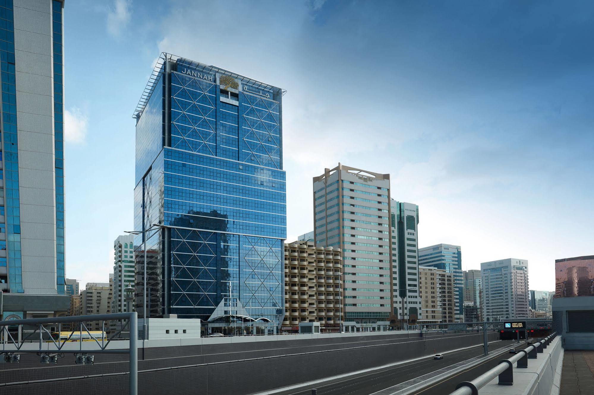 Hotel Jannah Burj Al Sarab Abu Dhabi Esterno foto The Business Bay skyline